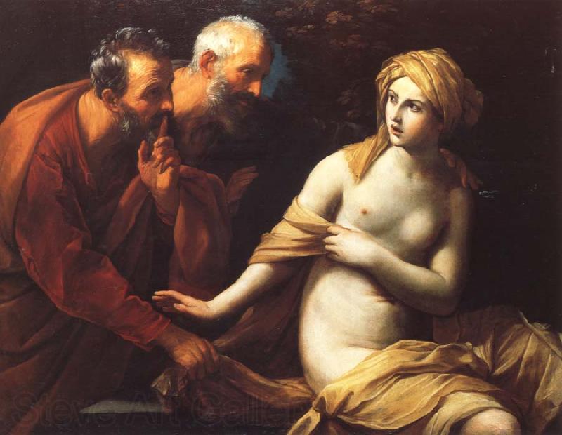Guido Reni Susannah and the Elders France oil painting art